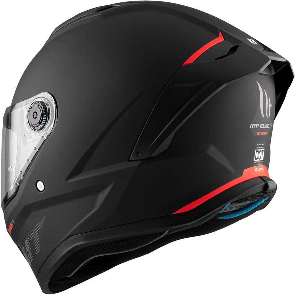 Stinger 2 Helmet [Matt Black] - Moto | Hyper Ride
